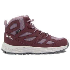 Jack Wolfskin  Kid's Woodland 2 Texapore Mid - Wandelschoenen, purper