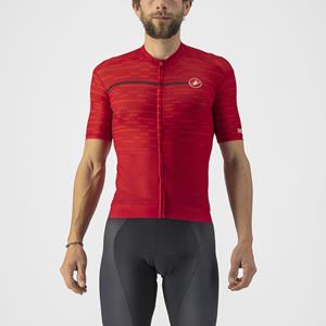 Castelli Insider spinning shirt korte mouw rood heren XXXL