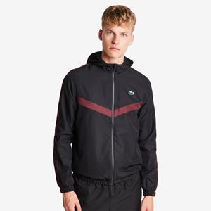 Lacoste Diamond Weave Hooded - Heren Track Tops