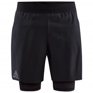 Craft  Pro Trail 2In1 Shorts - Hardloopshort, zwart