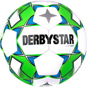 DerbyStar Voetbal Junior Light V23 wit groen blauw 1723