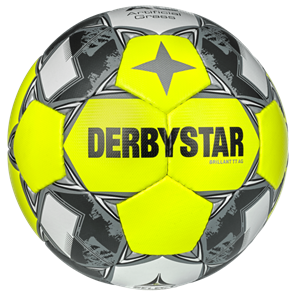 DerbyStar Voetbal Brillant TT AG Geel zilver V24 1013