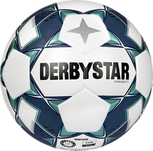 DerbyStar Voetbal Diamond V22 1163 Wit blauw