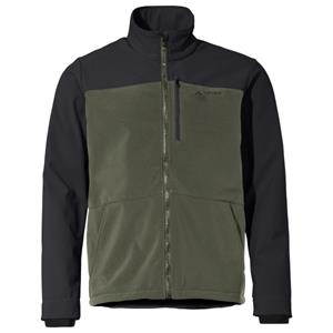 Vaude  Virt Softshell Jacket II - Fietsjack, olijfgroen/zwart