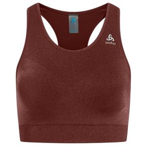 Odlo  Women's Sports Bra Seamless Medium Ceramicool - Sportbeha, rood