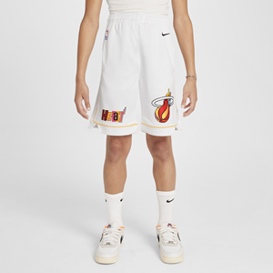 Nike Miami Heat  Swingman NBA-shorts met Dri-FIT voor kids - Wit