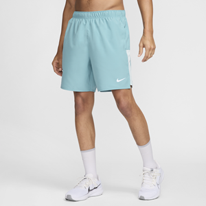 Nike Challenger Dri-FIT hardloopshorts met binnenbroek voor heren (18 cm) - Blauw