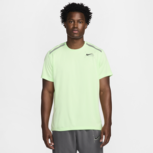 Nike Miler hardlooptop met korte mouwen en graphic voor heren - Groen