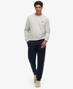 Superdry Mannen Essential Joggingbroek met Logo Blauw