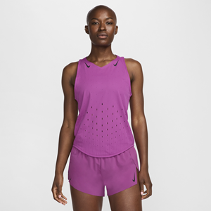 Nike AeroSwift Dri-FIT ADV hardloopsinglet voor dames - Paars