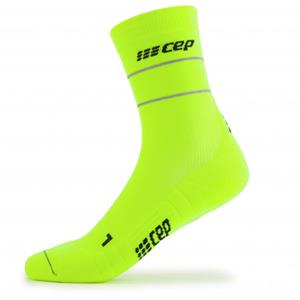 CEP  Reflective Mid Cut Socks - Hardloopsokken, groen