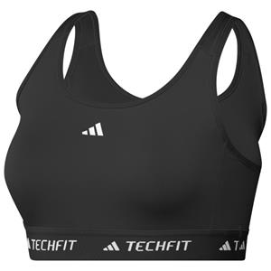 Adidas  Women's Techfit Medium Support Bra - Sportbeha, zwart