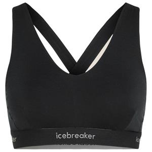 Icebreaker  Women's 125 Cool-Lite Sprite Racerback Bra - Sportbeha, zwart