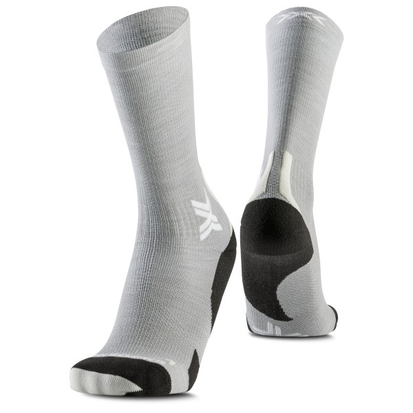 X-Socks  Run Discover Merino Crew - Hardloopsokken, grijs