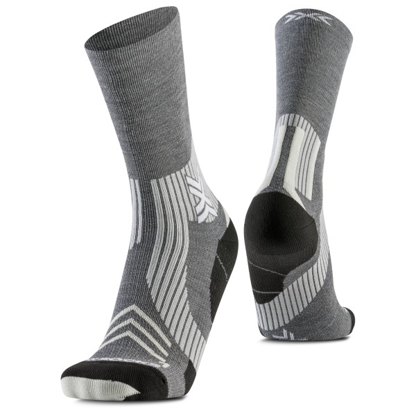 X-Socks  Run Expert Silk Merino Crew - Hardloopsokken, grijs