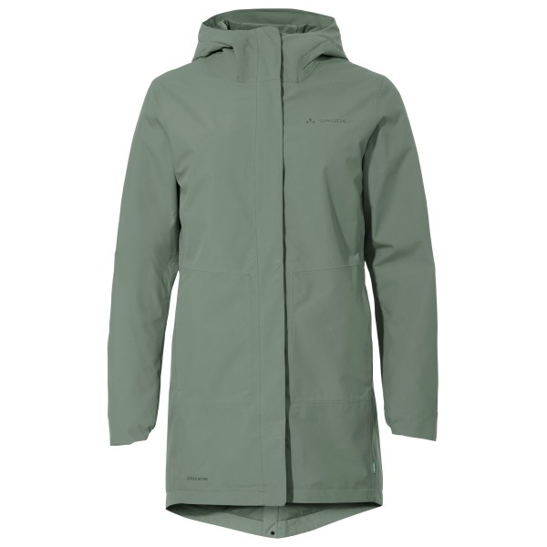 Vaude  Women's Cyclist Padded Parka II - Fietsjack, groen/olijfgroen