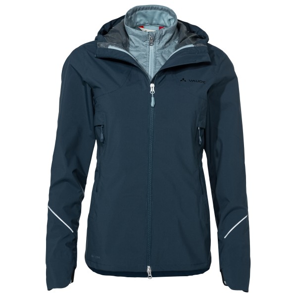 Vaude  Women's Yaras 3in1 Jacket - Fietsjack, blauw