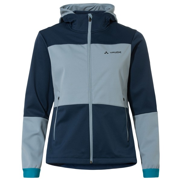 Vaude  Women's Qimsa Hooded Softshell Jacket II - Fietsjack, blauw