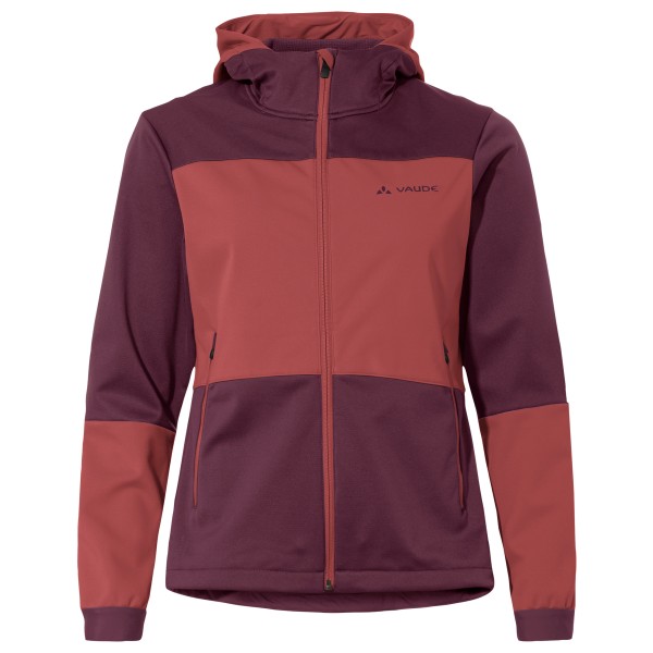 Vaude  Women's Qimsa Hooded Softshell Jacket II - Fietsjack, rood