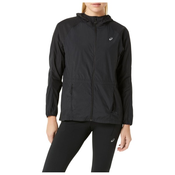 ASICS  Women's Road Packable Jacket - Hardloopjack, zwart