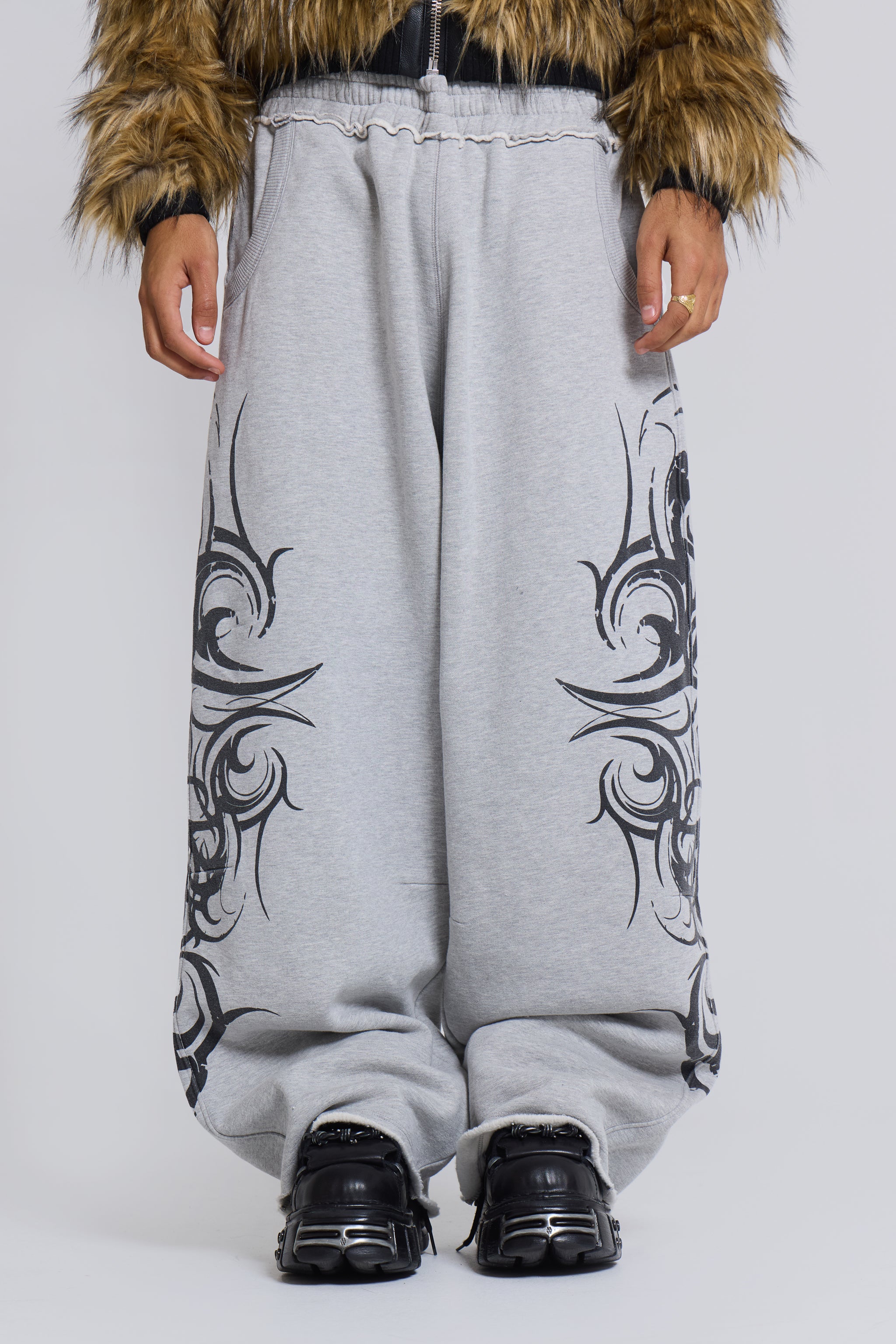 Jaded Man Grey Blade Joggers