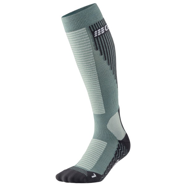 CEP  Women's Cold Weather Compression Socks Tall V2 - Compressiesokken, grijs