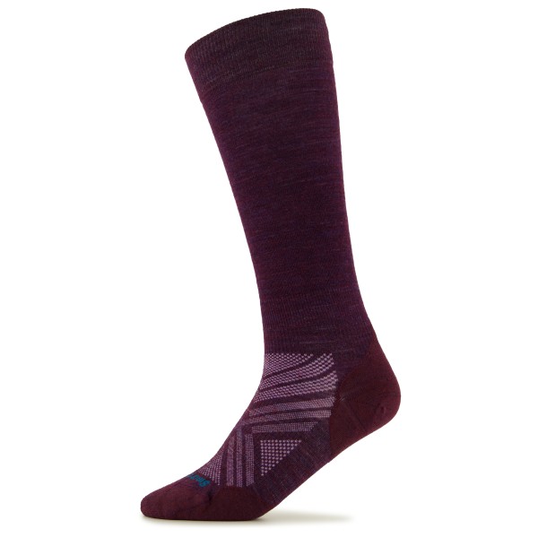 SmartWool  Women's Ski Zero Cushion OTC - Skisokken, purper