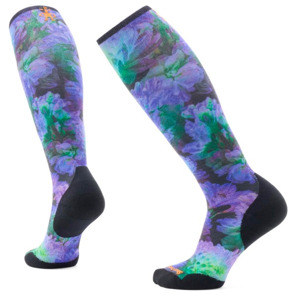 SmartWool  Women's Ski Targeted Cush.Elec.Lotus PRT OTC Socks - Skisokken, meerkleurig