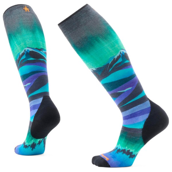 SmartWool  Women's Ski Targeted Cush.Comp. PRT OTC Socks - Skisokken, blauw