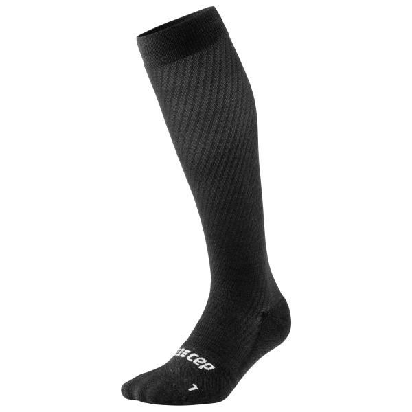 CEP  Flight Compression Socks Tall - Compressiesokken, zwart