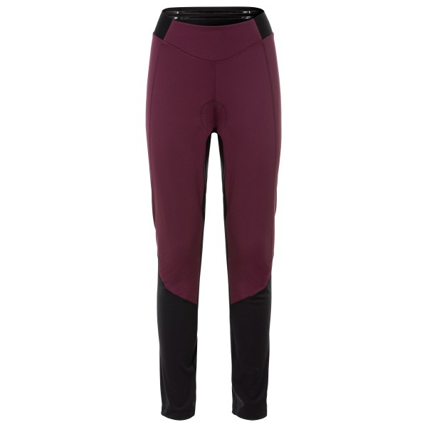 Vaude  Women's Posta Warm Tights II - Fietsbroek, rood