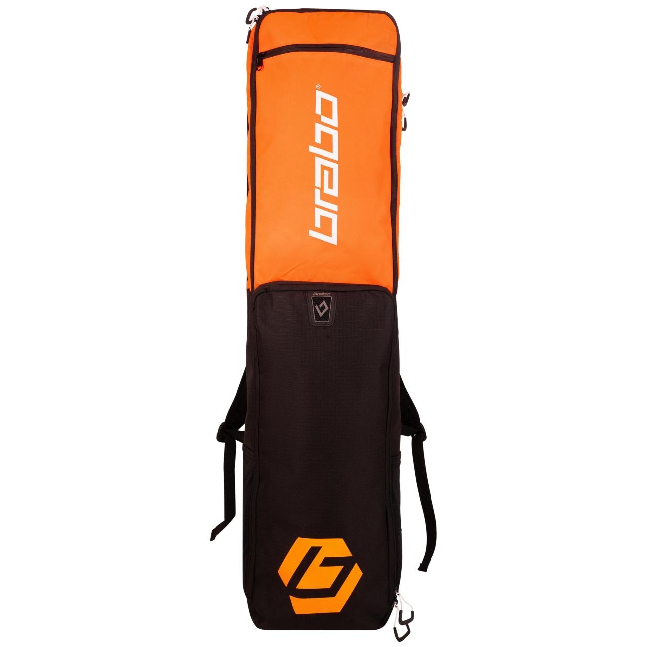 Brabo Stickbag Tribute - Grey/Orange