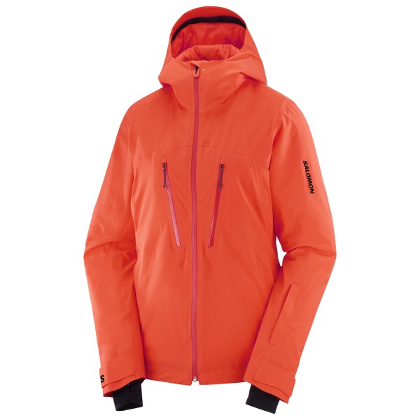 Salomon  Women's Brilliant Jacket - Ski-jas, rood