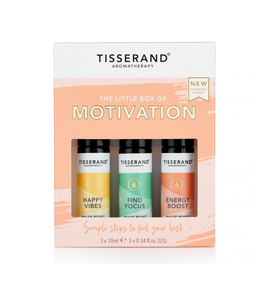 Tisserand Little box of motivation 3 x 10ml