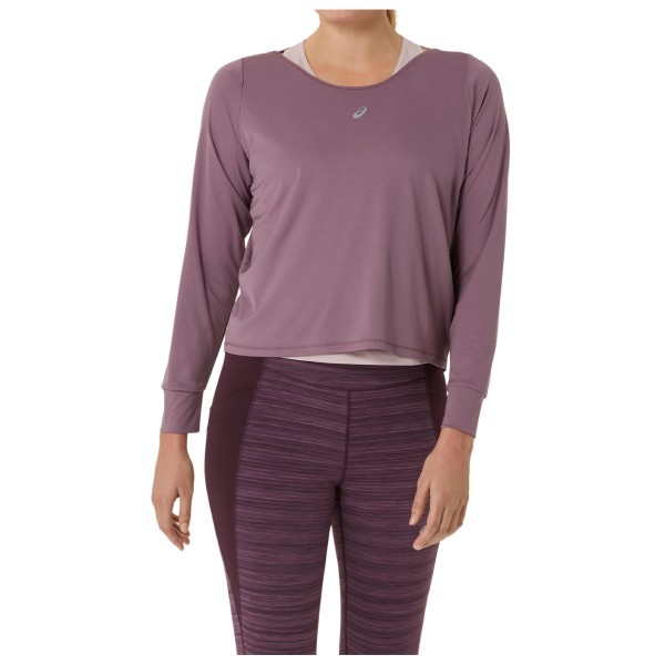 ASICS  Women's Nagino Run L/S Top - Hardloopshirt, purper