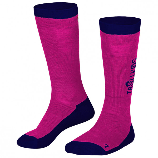 Trollkids  Kid's Ski Socks - Skisokken, roze