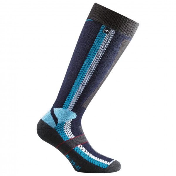 Rohner  Ski Power L/R - Skisokken, blauw