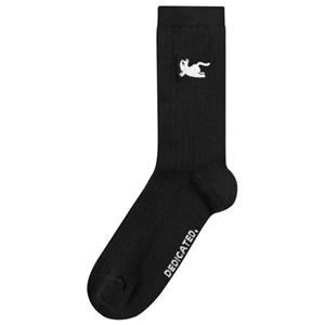 Dedicated  Rib Socks Knivsta Cobra Pose - Multifunctionele sokken, zwart