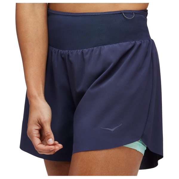 HOKA  Women's Trail Short - Hardloopshort, blauw