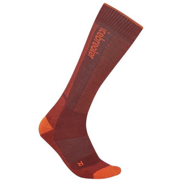 Icebreaker  Merino Ski+ Light OTC - Skisokken, rood