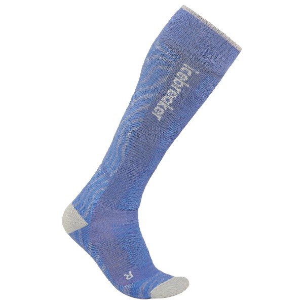 Icebreaker  Merino Ski+ Medium OTC Mountain Contour - Skisokken, blauw