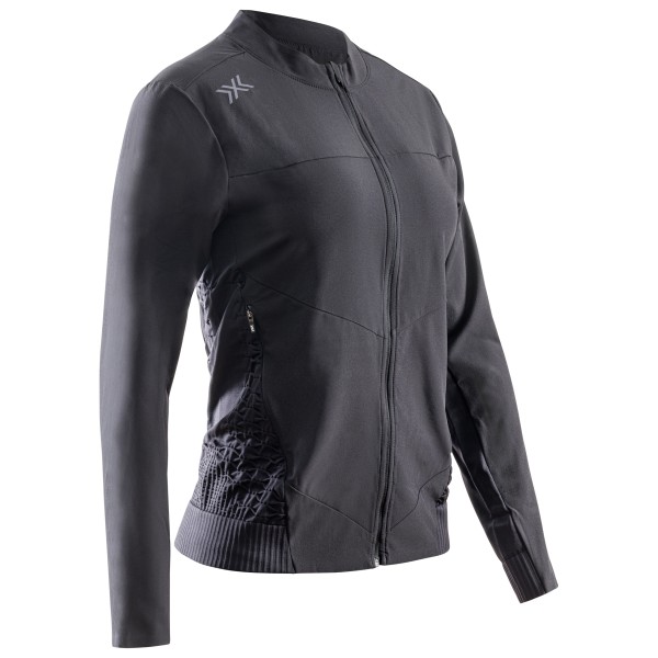 X-BIONIC  Women's X-Ential Hybrid Jacket - Hardloopjack, grijs