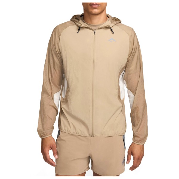 Nike  Trail Aireez Running Jacket - Hardloopjack, beige