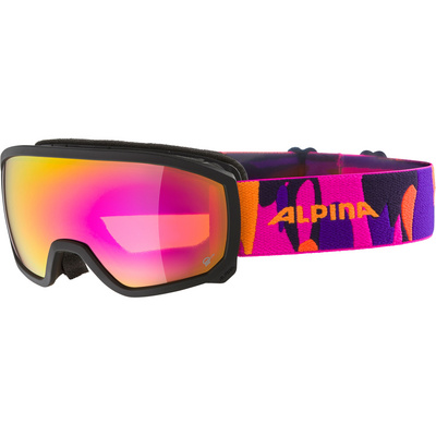 ALPINA SCARABEO JR Q-LITE A7257 853 black pink matt / Q-LITE pink