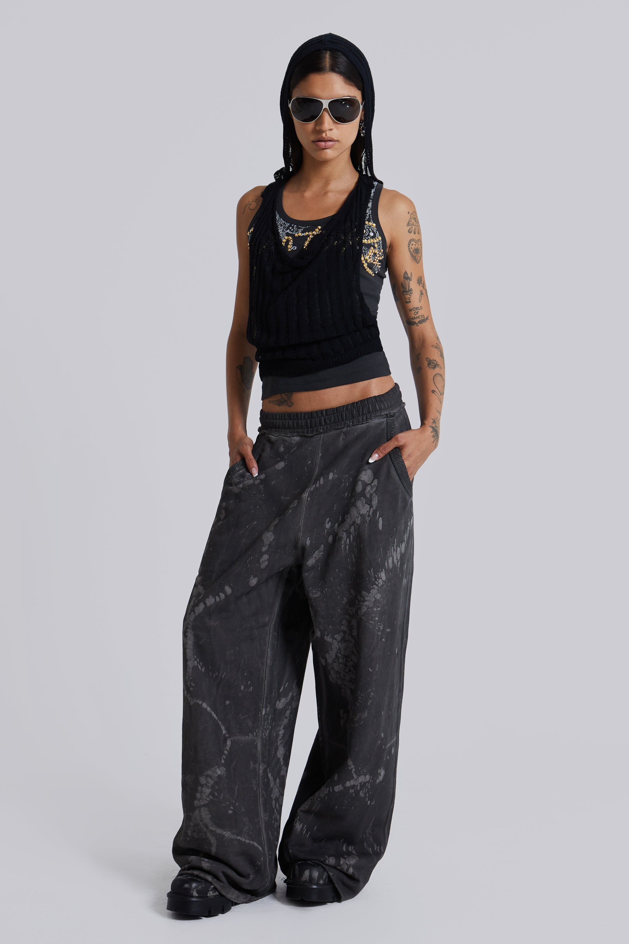 Jaded London Oil Spill Monster Joggers