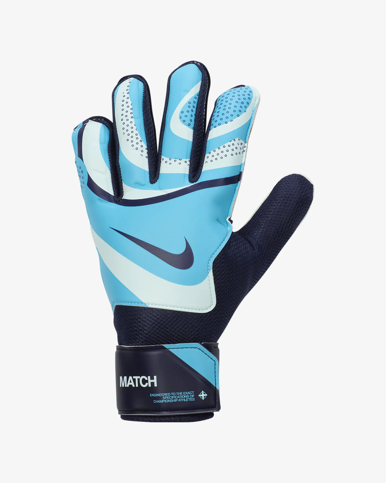 Nike GK Match Light Blue - Keepershandschoenen - Maat 10