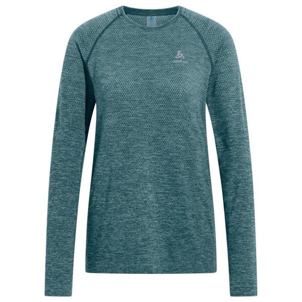 Odlo  Women's T-Shirt Crew Neck L/S Essential Seamless - Sportshirt, turkoois