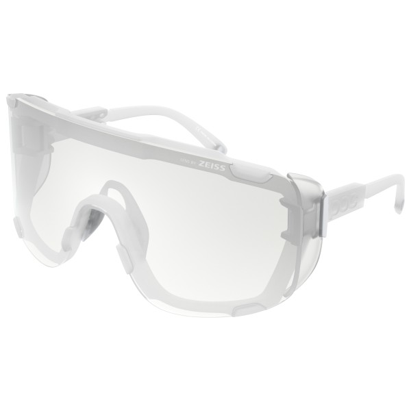 POC  Devour Ultra Cat. 0 (87%)+Clear Lens Cat. 0 (87%) - Fietsbril wit