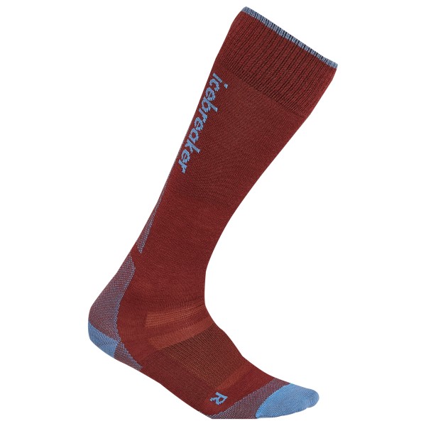 Icebreaker  Women's Merino Ski+ Ultralight OTC - Skisokken, rood