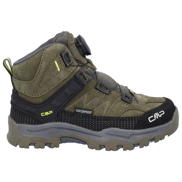 CMP  Kid's Kiruna Mid Fitgo Trekking Shoes WP - Wandelschoenen, olijfgroen